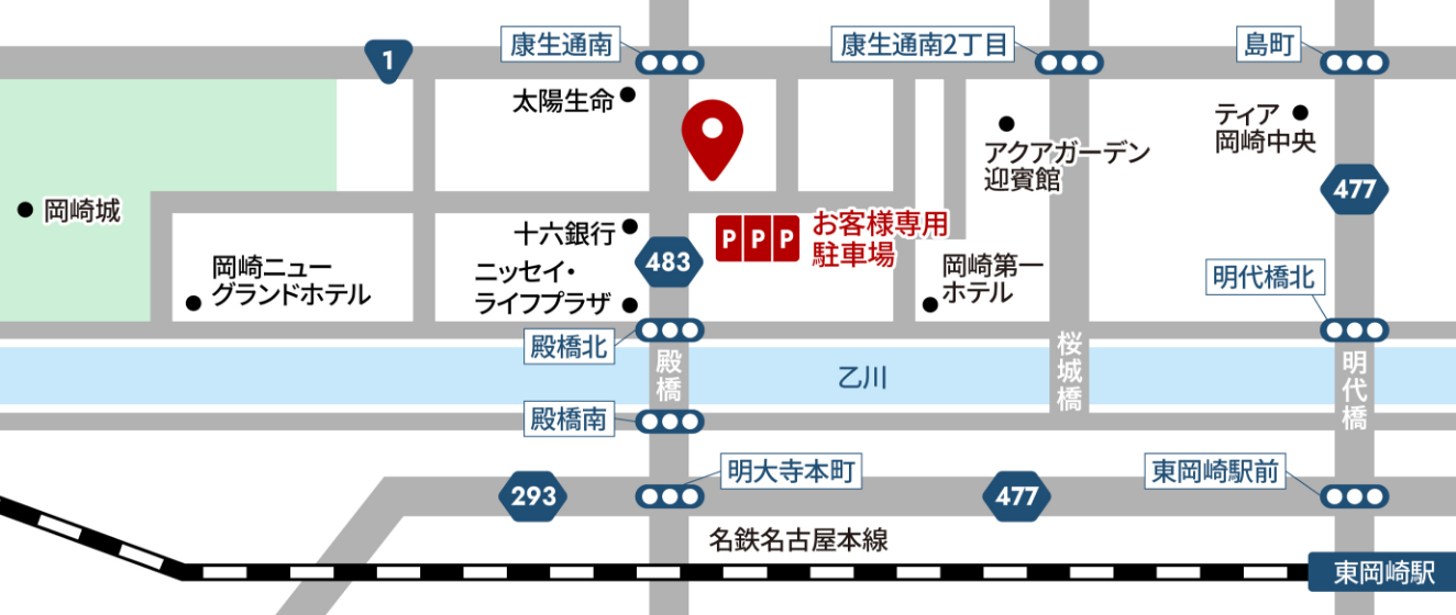 所在地マップ