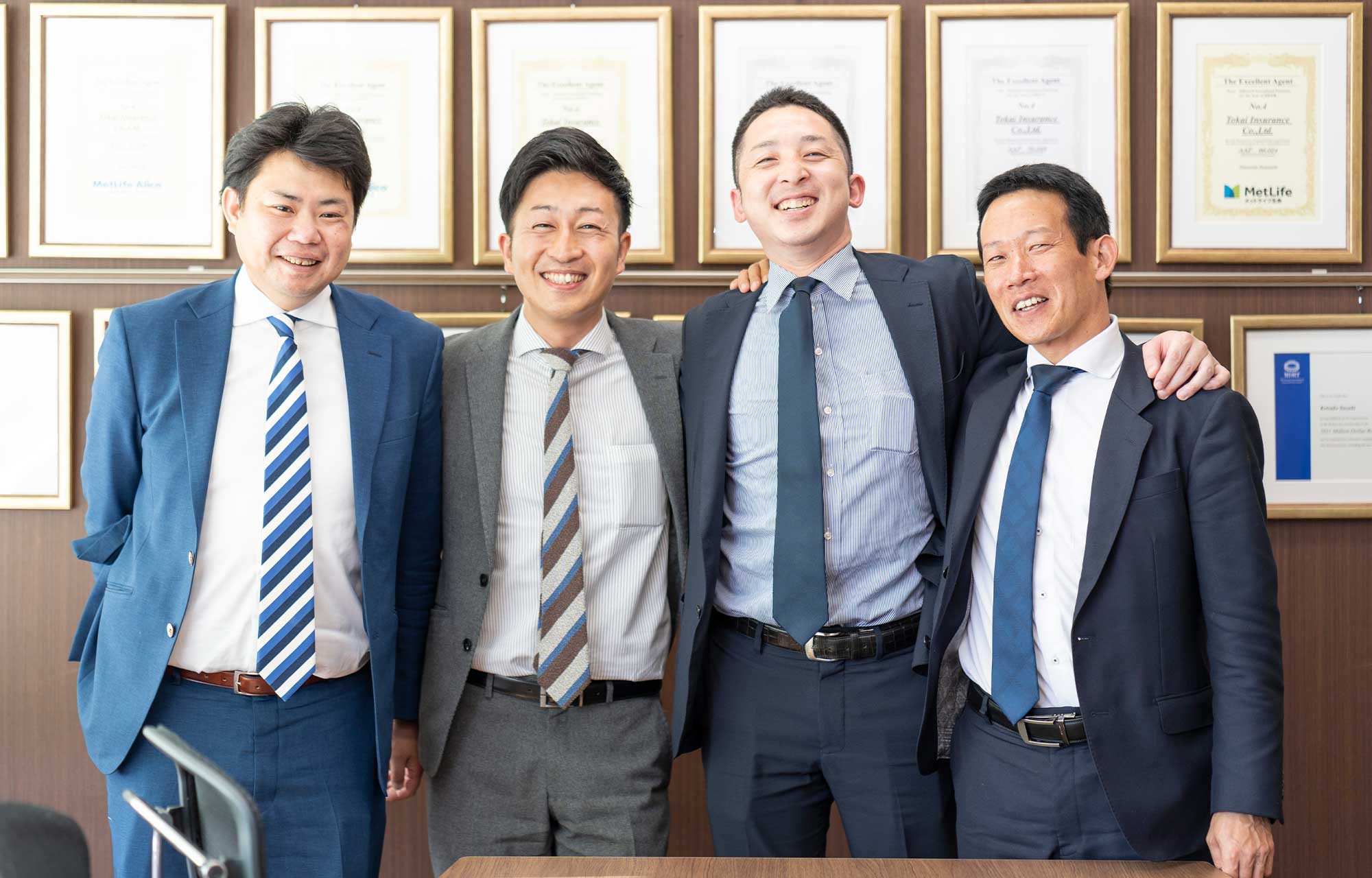 笑顔の集合写真