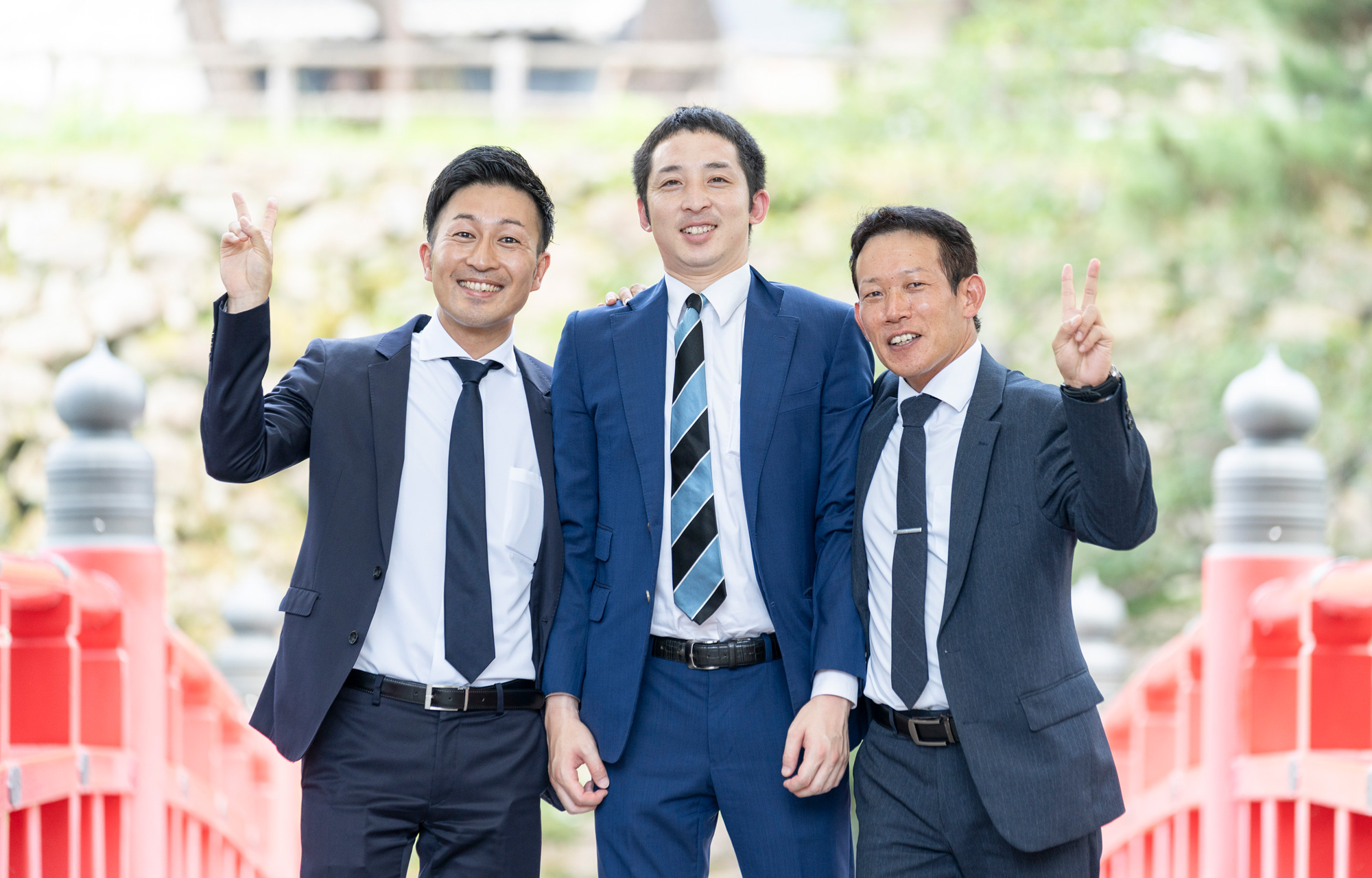 笑顔の集合写真